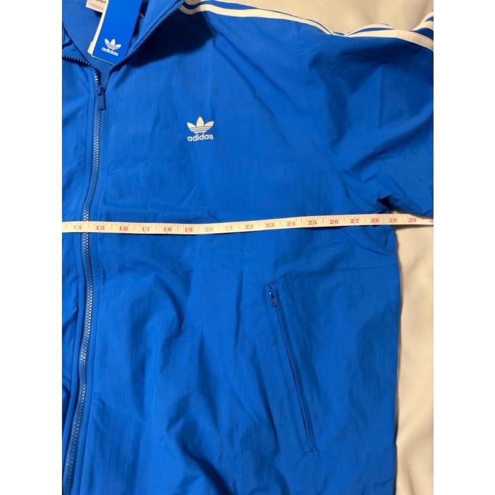 Adidas Adicolor Bluebird Blue Woven Firebird TT Track Jacket 2XL New - Picture 6 of 8